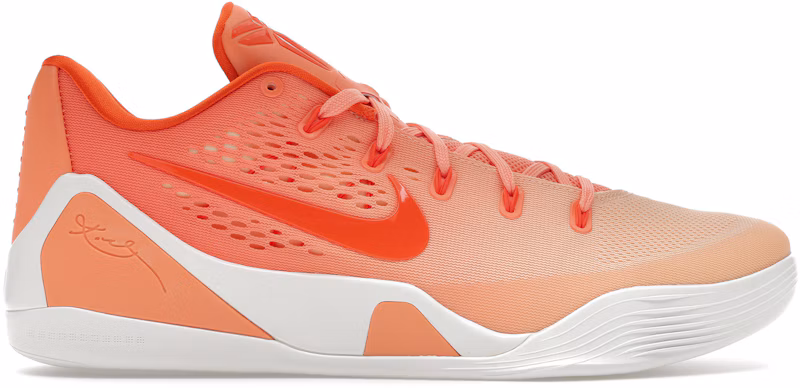 Nike Kobe 9 Low Protro Orange Frost Brilliant Orange Summit White Ice Peach