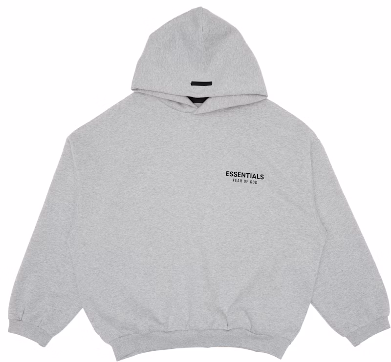 Fear of God Essentials Fleece Hoodie Light Heather Gray