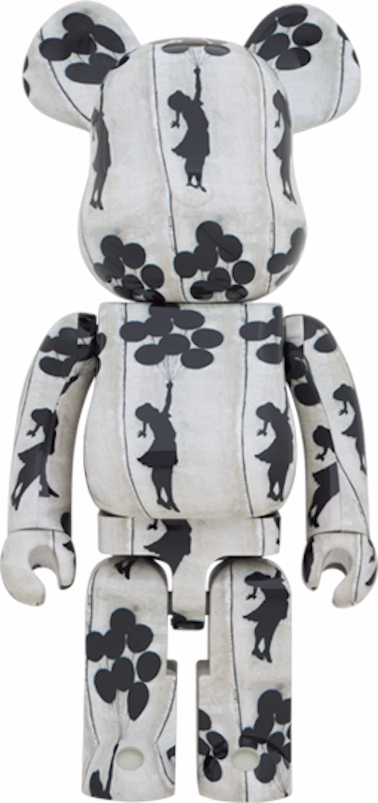 Bearbrick Flying Balloons Girl 1000%