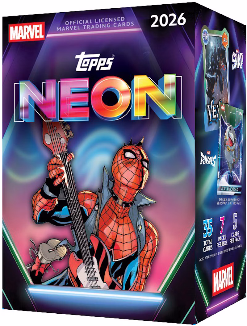 2026 Topps Neon Marvel Value Box