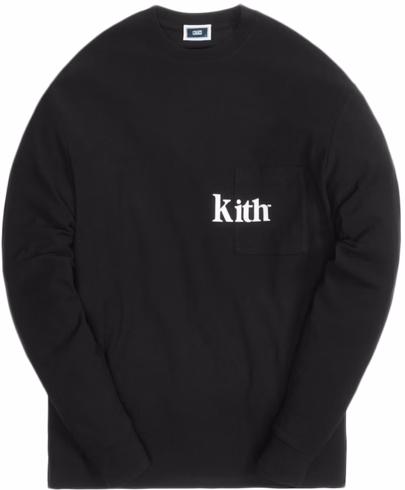 Kith Quinn L/S Tee Black