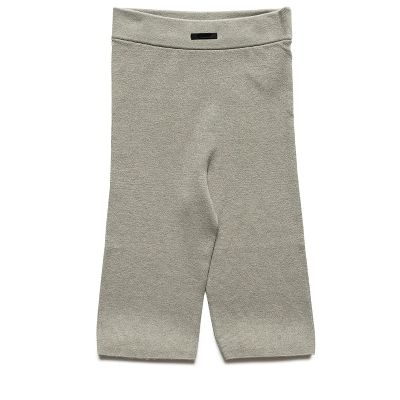 Women's Fear Of God Essentials Rib Knit Biker Shorts - Seal