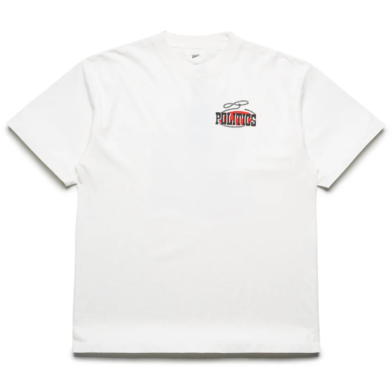 Politics Lasso Tee - White