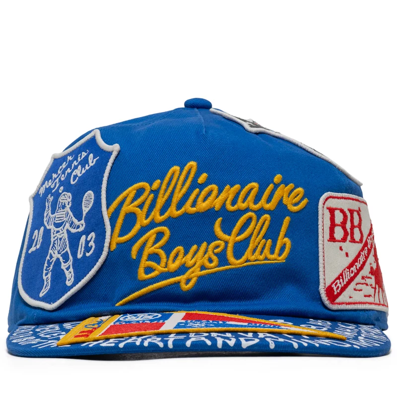 Billionaire Boys Club Decorated Hat - Lapis Blue