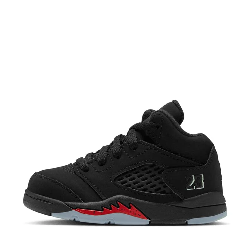 Jordan Brand Jordan 5 Retro 'Halloween' (TD) - Black/Picante Red