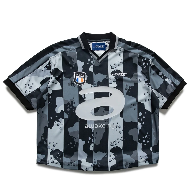 Awake NY Mobile Soccer Jersey - Black