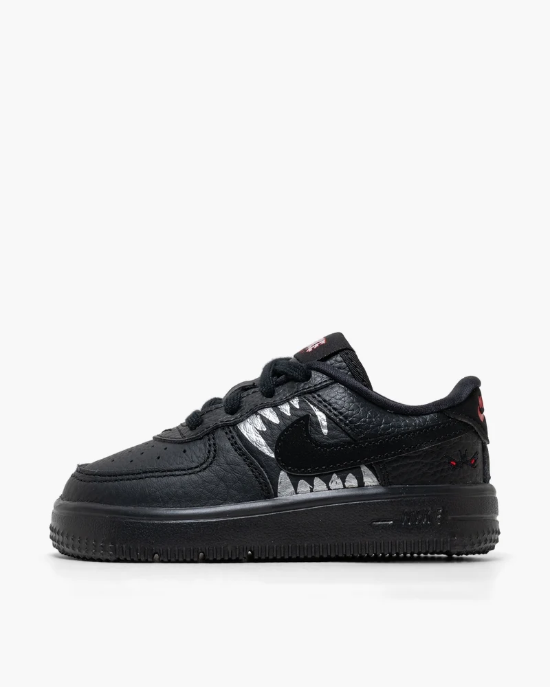 Nike Force 1 LV8 (TD) - Black/University Red