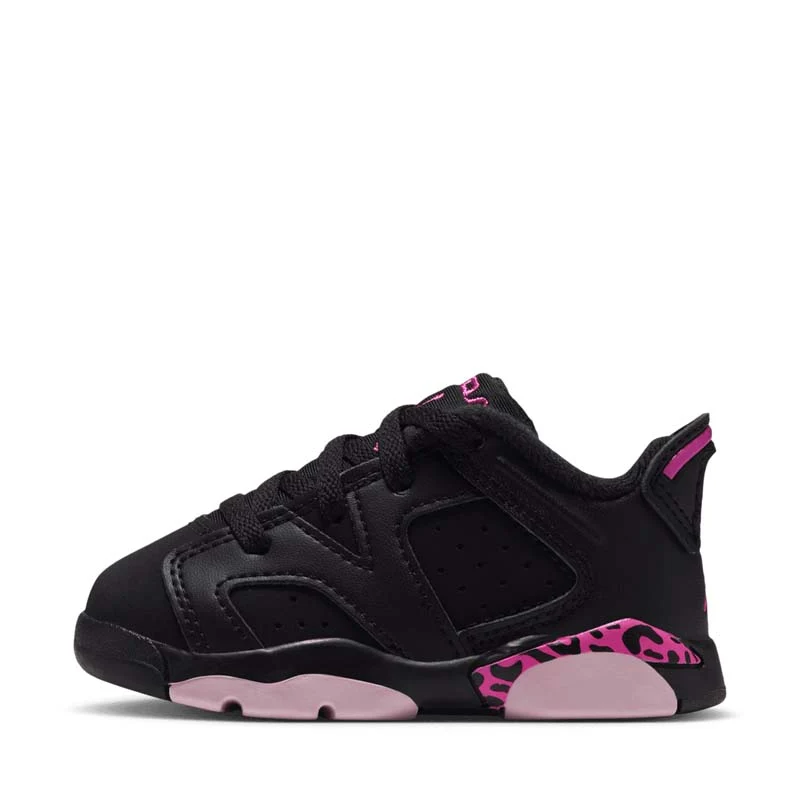 Jordan Brand Jordan 6 Retro Low (TD) - Black/Laser Fuchsia