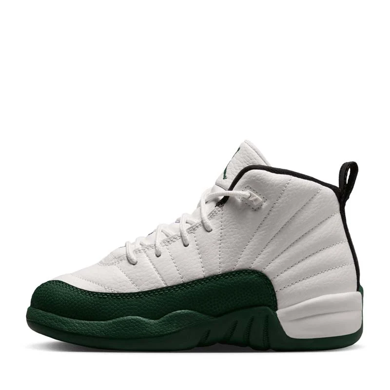 Jordan Brand Jordan 12 Retro 'Bucks' (PS) - Summit White/Gorge Green