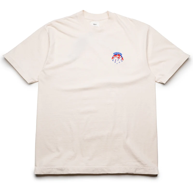 Politics Shooting Stars Tee - Creme