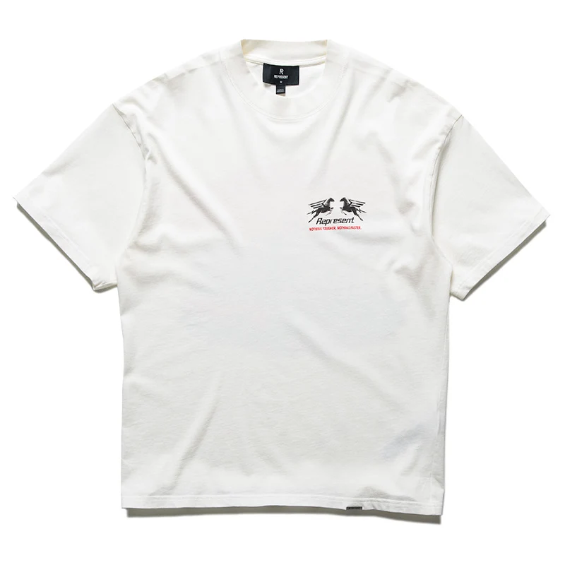 Represent 24 Hour Service Tee - Flat White