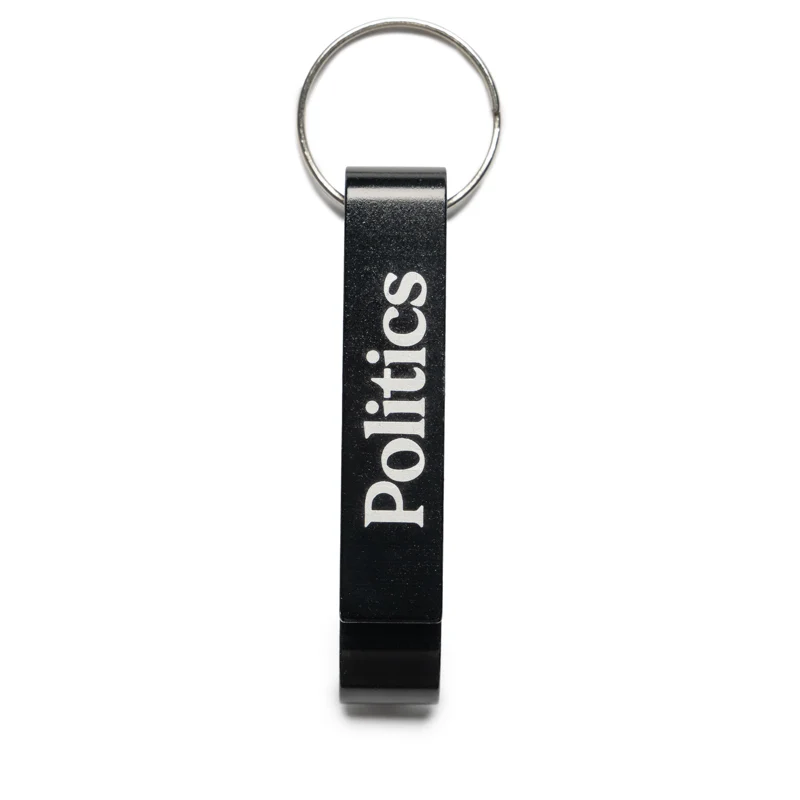 Politics Bottle Opener - Black