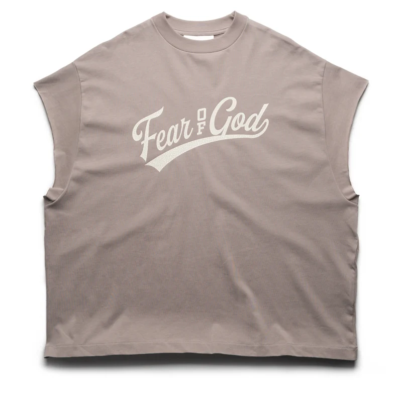 Fear Of God Essentials Cut Off 90's Tee - Seal