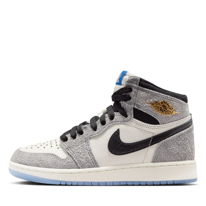 Jordan Brand Air Jordan 1 High OG 'All-Star' (GS) - Cool Grey/Black