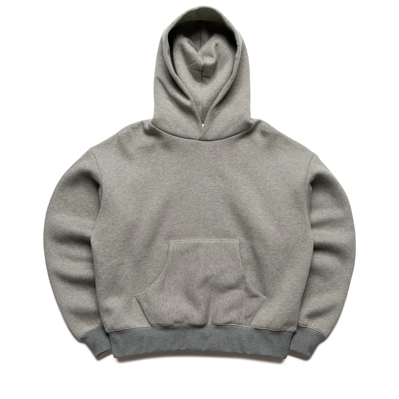 Women's Fear Of God Essentials Signature Classic Hoodie - Concrete Heather