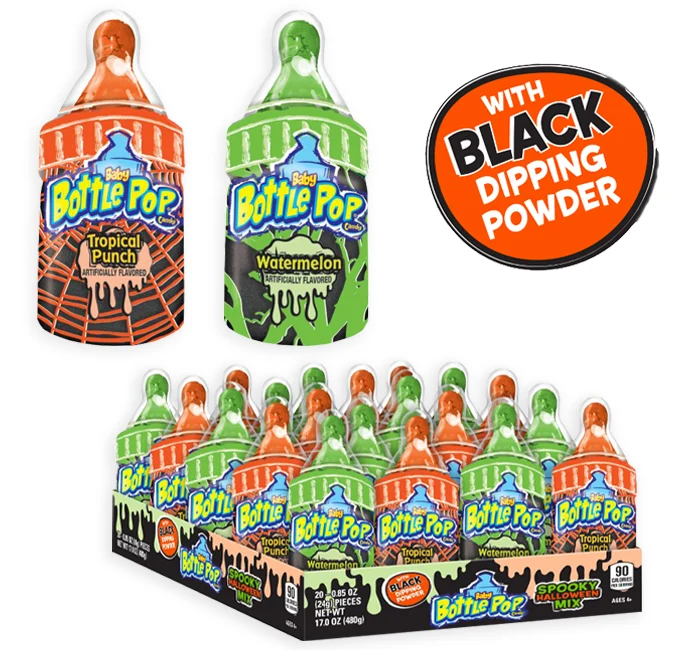 Candycopia Baby Bottle Pop Spooky Halloween Mix