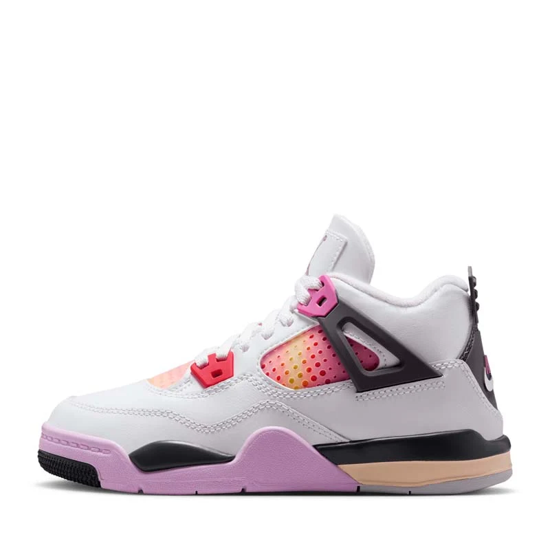 Jordan Brand Jordan 4 Retro 'Comic' (PS) - Off White/Fire Pink