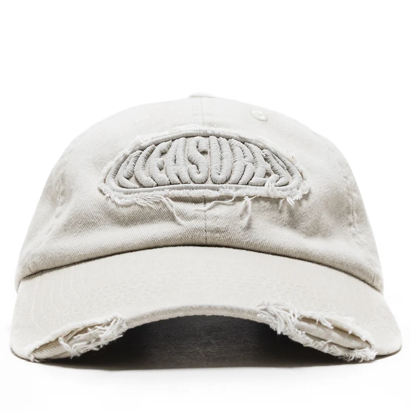 Pleasures Bubble Rip Strapback - Vintage White