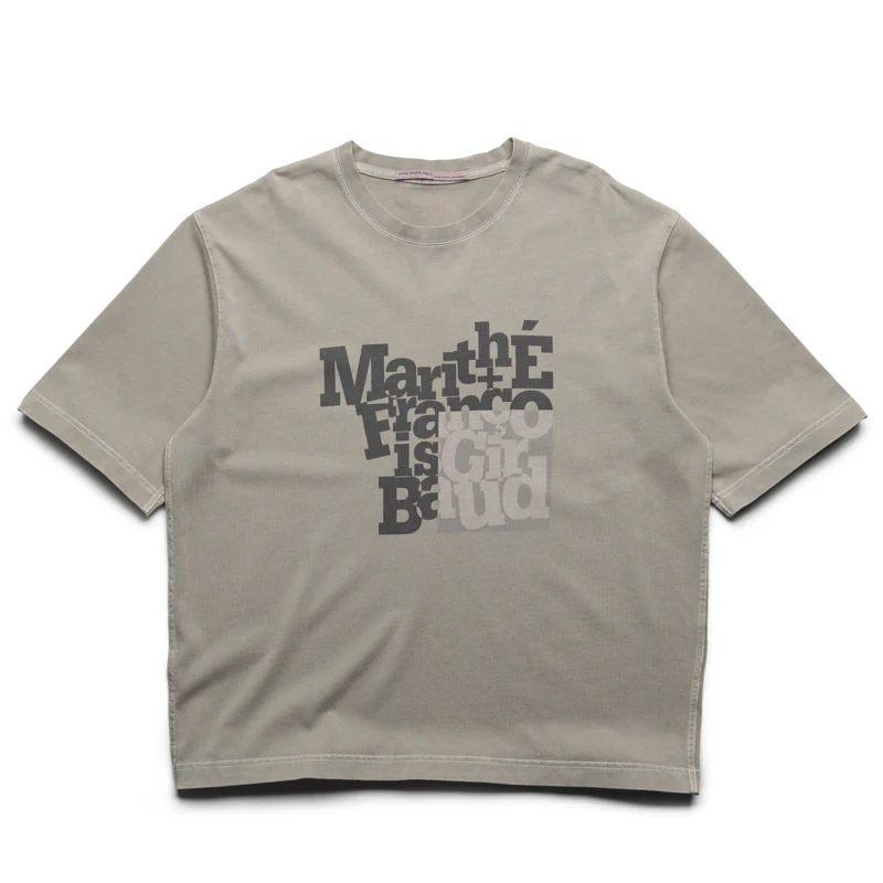 Marithe Francois Girbaud T22 Elyptique Tee - Rock
