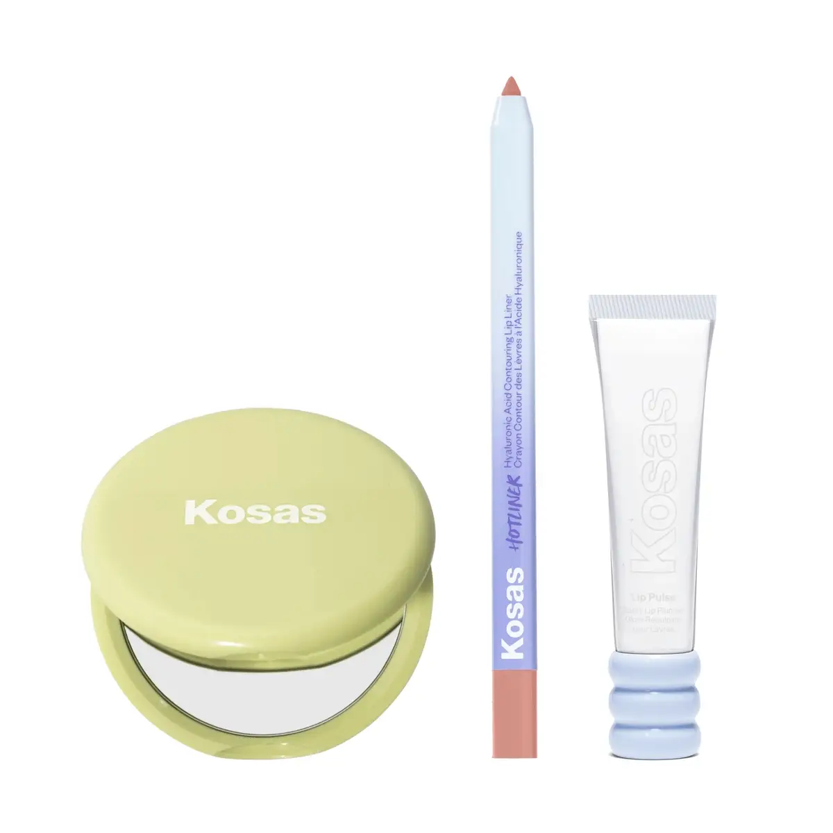 Kosas Cosmetics Full Effect Lip Set
