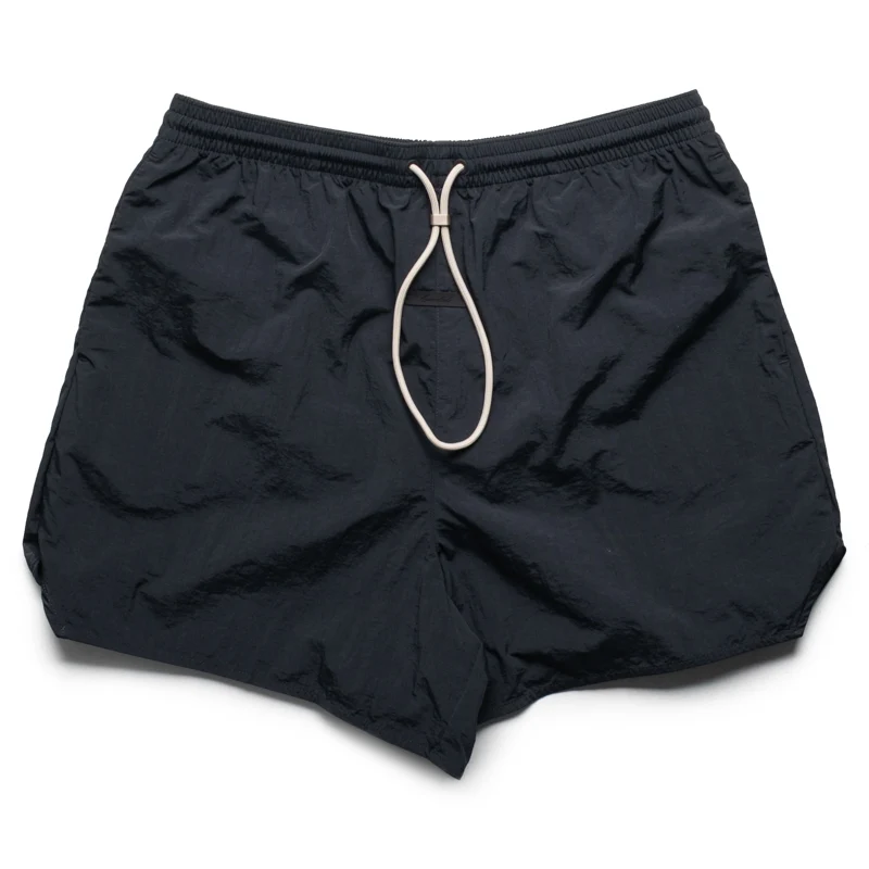 Fear Of God Essentials Nylon Swim Shorts - Vintage Black