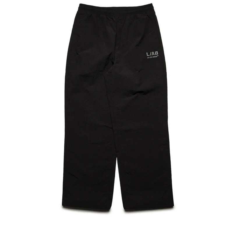 L/AB c/o Off-White Reflective Diagonal Pants - Black