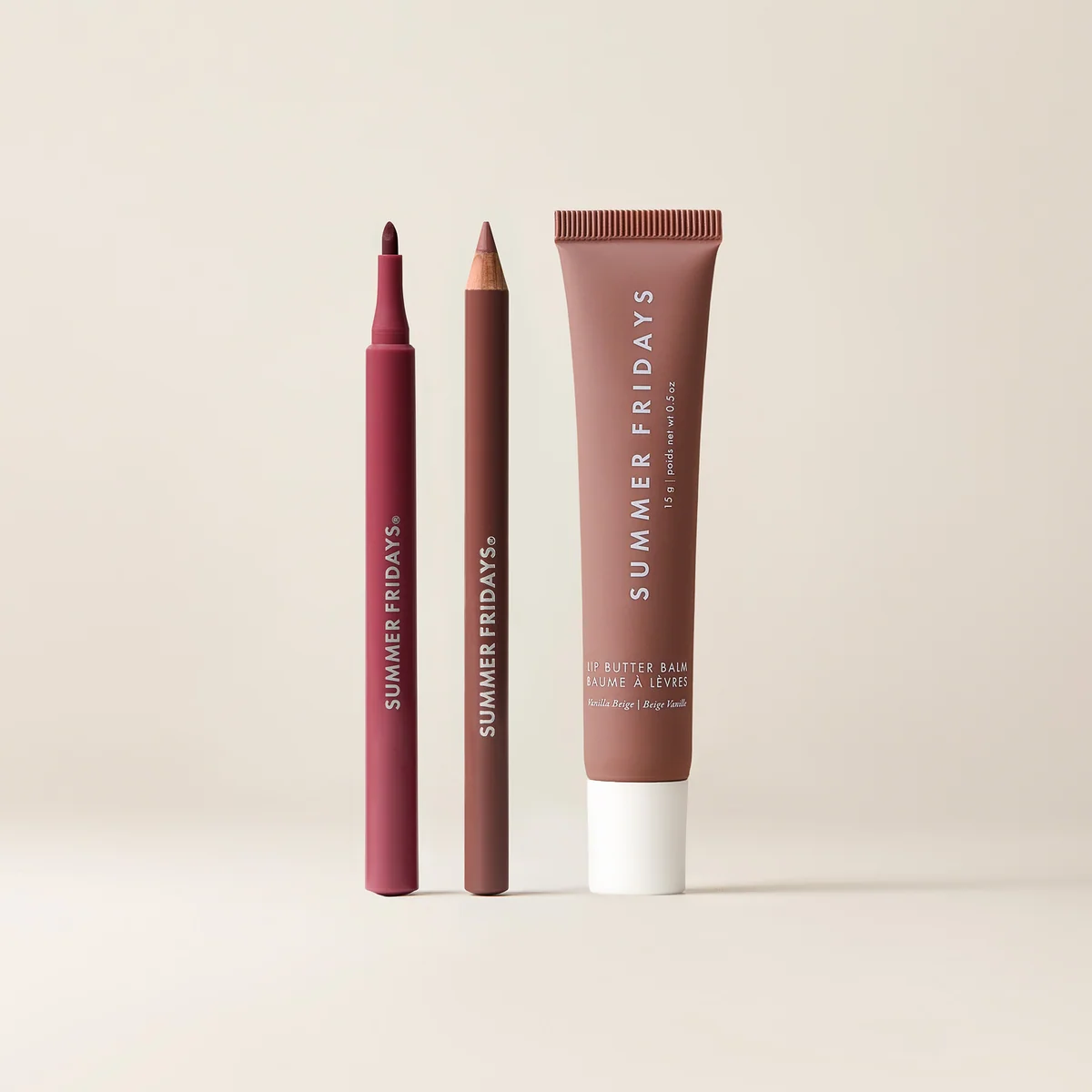 Summer Fridays Lip Combo in Vanilla Beige | TikTok Exclusive