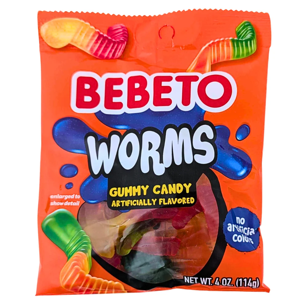Bebeto Worms Gummy - 4oz