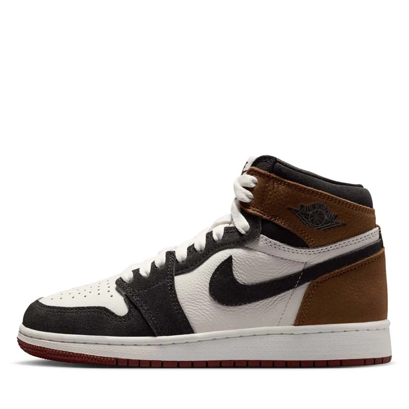 Jordan Brand Air Jordan 1 Retro High OG 'Love Letter' (GS) - Shadow Brown/Team Red