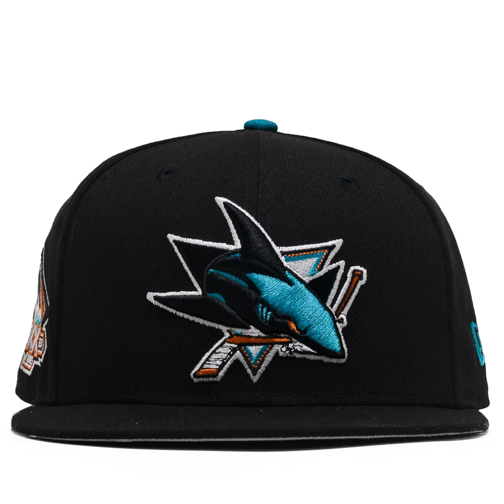 New Era x Politics San Jose Sharks 59FIFTY Fitted - Black