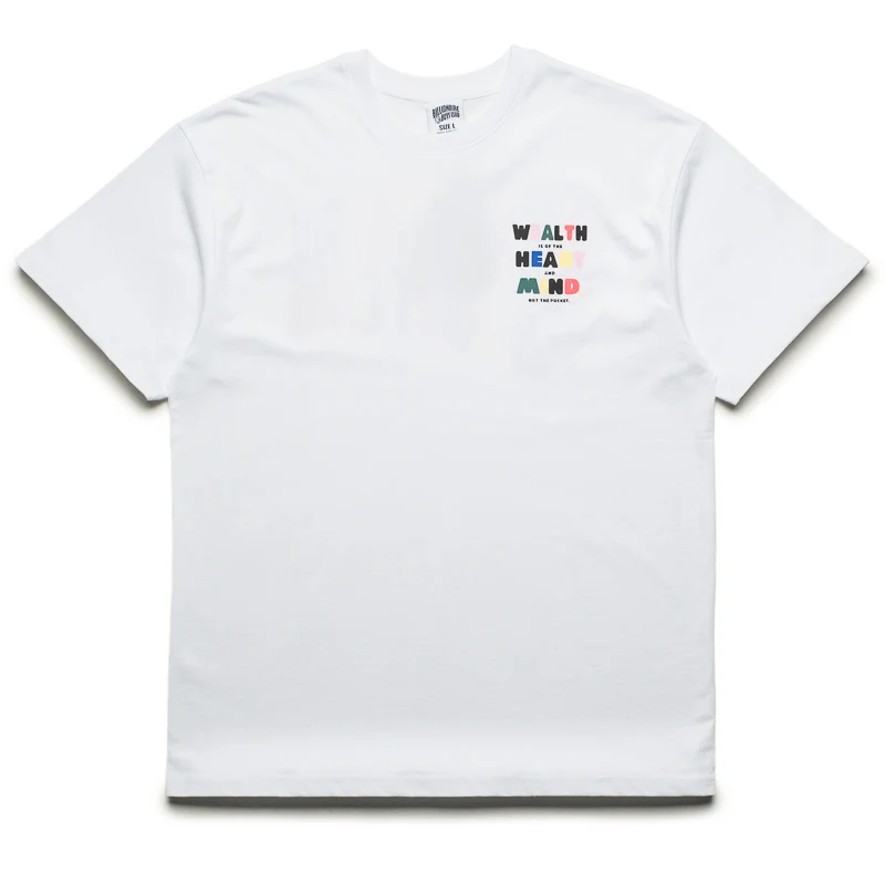 Billionaire Boys Club Wealth Curve SS Tee - White