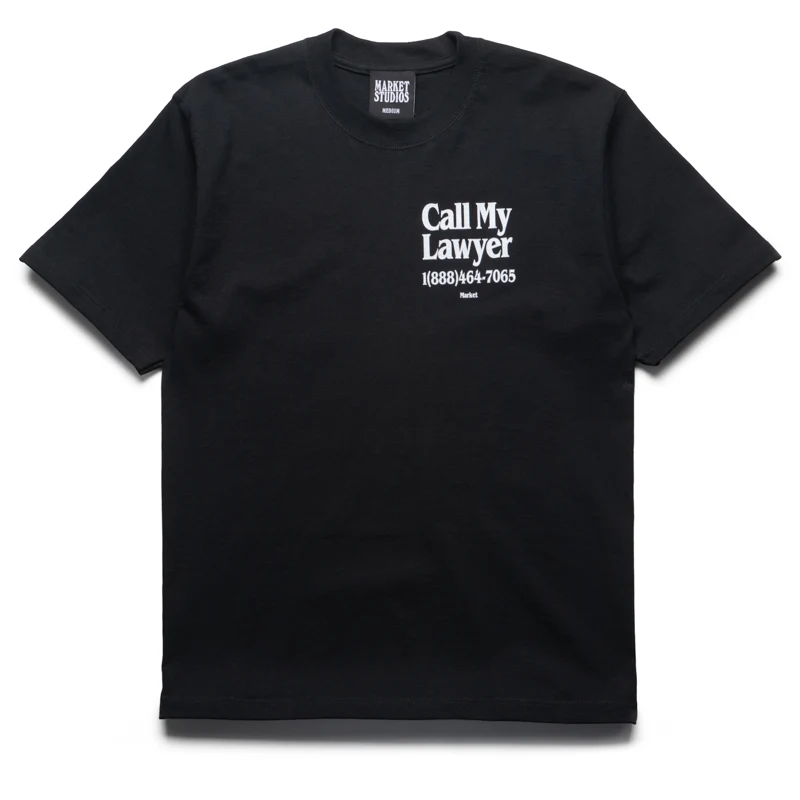 Market Flip The Bird Tee - Black