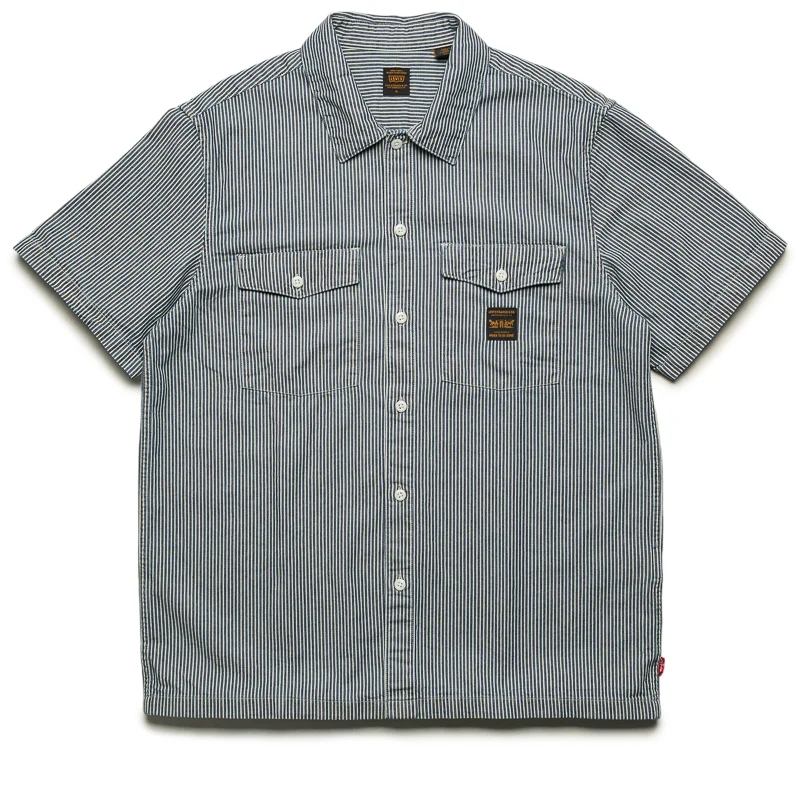 Levi Strauss & Co Levi's Relaxed Denim Worker Shirt - Washington Stripe III