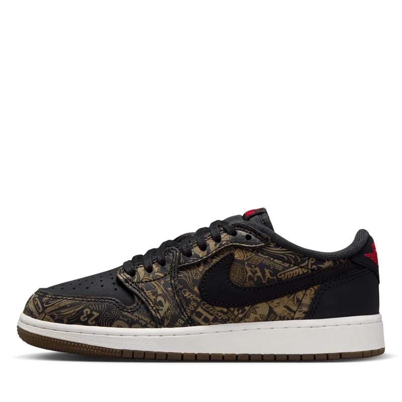 Jordan Brand Air Jordan 1 Low OG 'Laser' (GS) - Black/Varsity Red