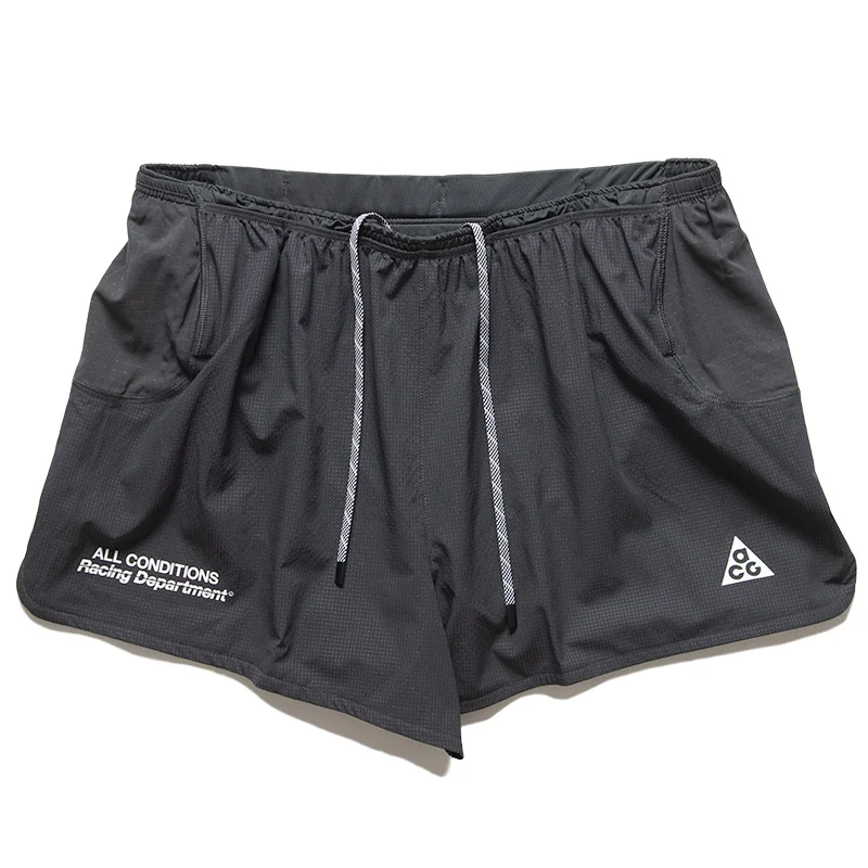 Nike ACG Trailwind Running Shorts - Dark Smoke Grey/White