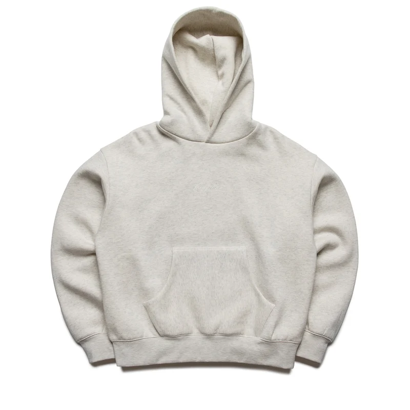 Women's Fear Of God Essentials Signature Classic Hoodie - Oatmeal Heather