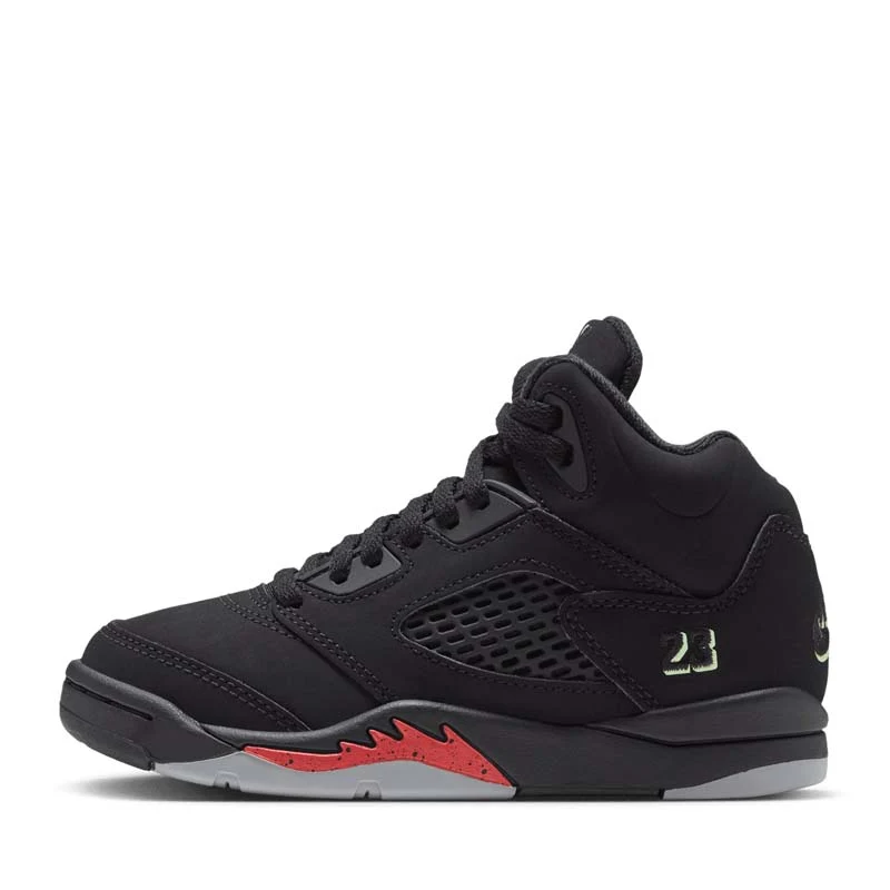 Jordan Brand Jordan 5 Retro 'Halloween' (PS) - Black/Picante Red