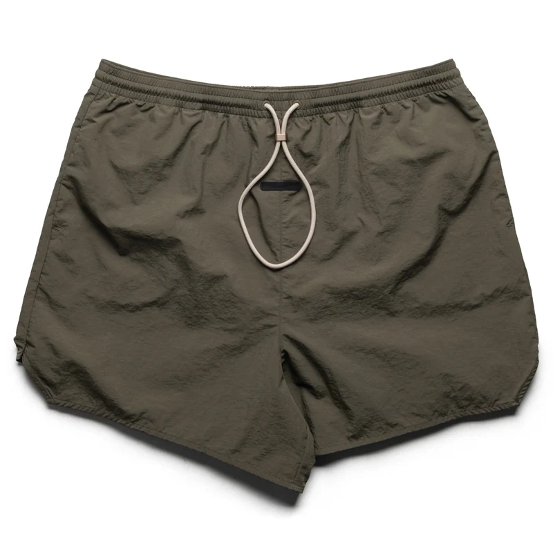 Fear Of God Essentials Nylon Swim Shorts - Moss