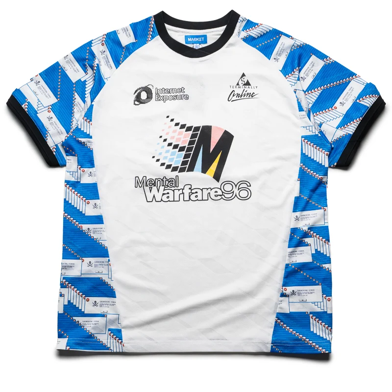 Market Terminally Online Soccer Jersey - Multi
