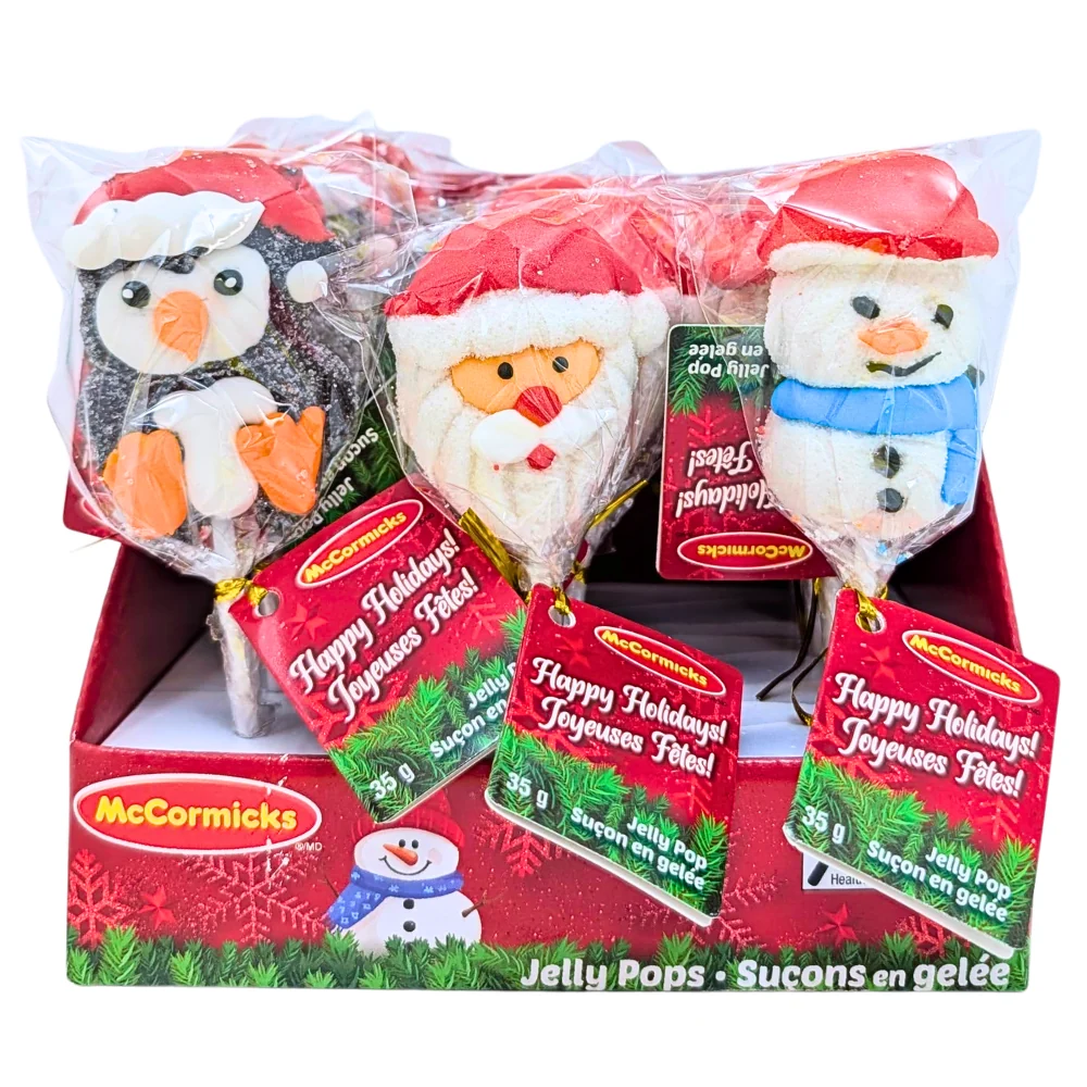 CandyFunhouse.ca Christmas Jelly Pops Christmas