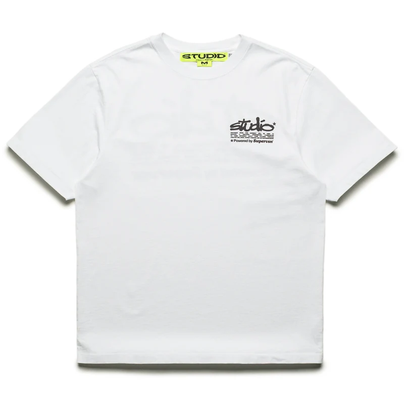 Supervsn Studio Manifesto Tee - White