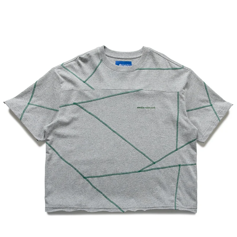 Awake NY Campus Tee - Heather Grey
