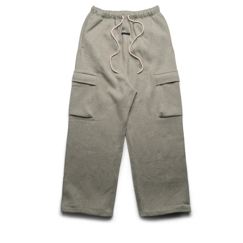 Fear Of God Essentials Fleece Cargo Field Pants - Seal Heather