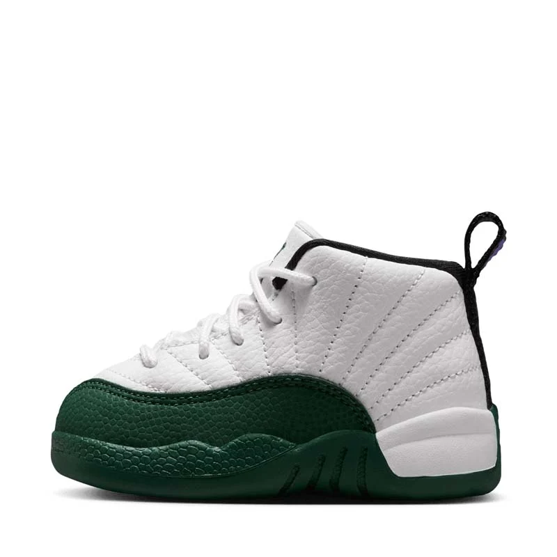 Jordan Brand Jordan 12 Retro 'Bucks' (TD) - Summit White/Gorge Green