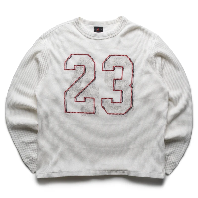 Jordan Brand Jordan Thermal L/S Tee - Sail/Dark Team Red