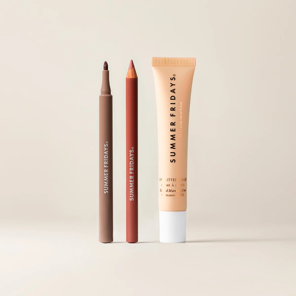 Summer Fridays Lip Combo in Toasted Marshmallow | TikTok Exclusive