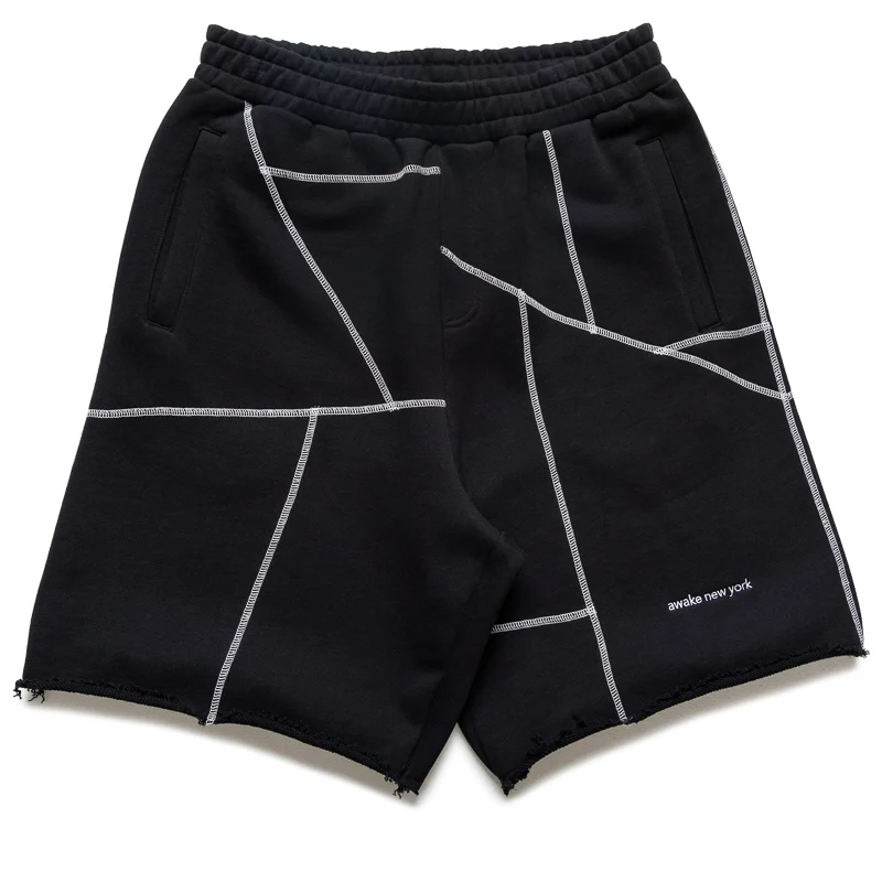 Awake NY Campus Shorts - Black