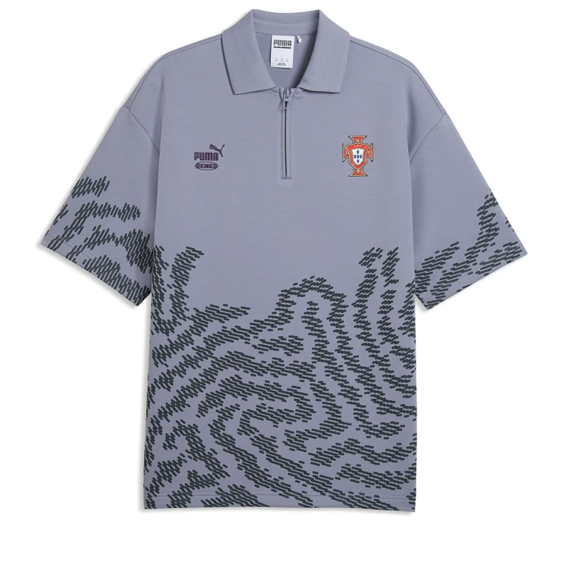 Salehe Bembury x Puma Portugal KING Polo - Gray Sky