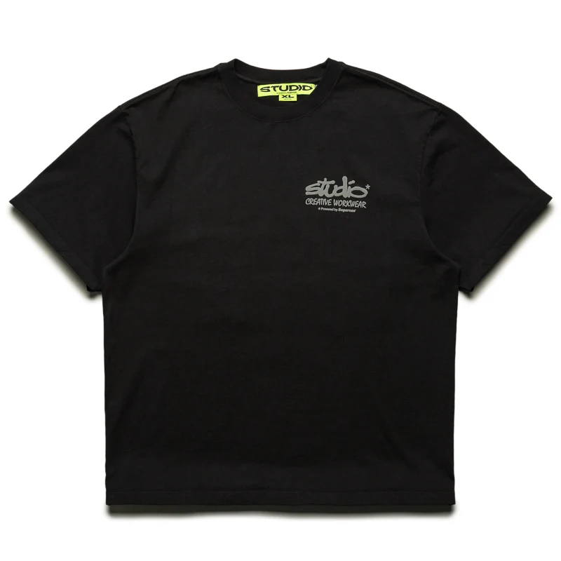 Supervsn Studio World Tee - Vintage Black