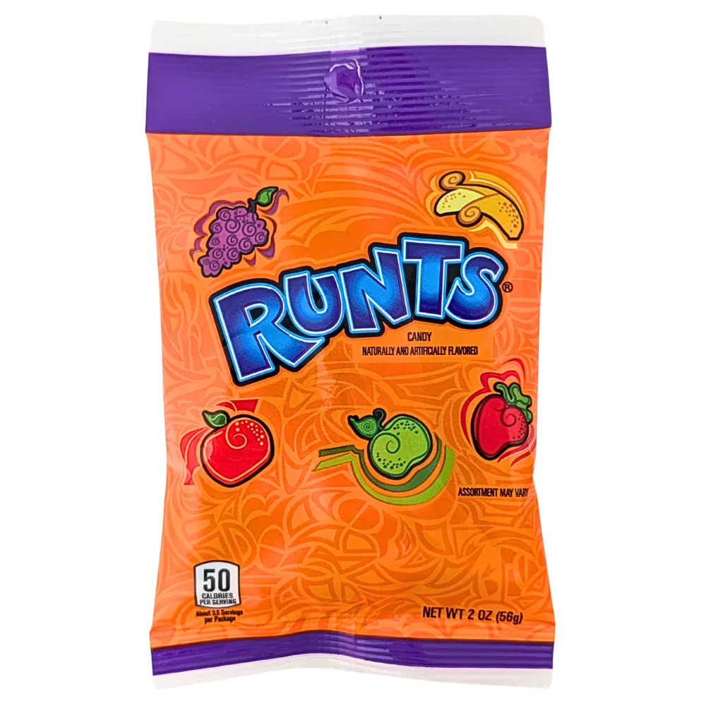 Ferrara Candy Runts Candy Pocket Pack - 2oz